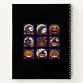 ハロウィーンスパイラルノート ノートブック (裏面)