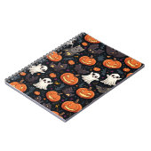 ハロウィーンスパイラルフォトノートブック ノートブック (左側)