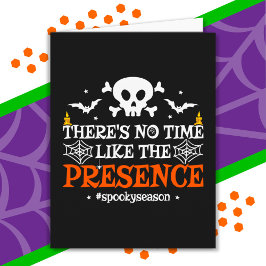 ハロウィーンスピリットスカルクロスボーンズ面白いハロウィーン カード