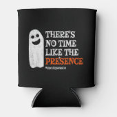 ハロウィーンスピリットハッピン幽霊面白いハロウィーン 缶クーラー (正面)