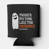 ハロウィーンスピリットハッピン幽霊面白いハロウィーン 缶クーラー (裏面)