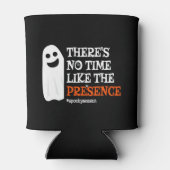 ハロウィーンスピリットハッピン幽霊面白いハロウィーン 缶クーラー (裏面)