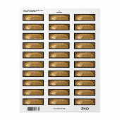 ハロウィーンスピリットボードパーティー住所 シール (フルシート)