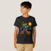 ハロウィーンスフィンクス星空の夜 Tシャツ (正面フル)
