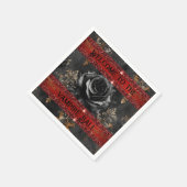 ハロウィーンスプキー・ヴァンパイアパーティー スタンダードカクテルナプキン (角)