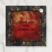 ハロウィーンスプキー・ヴァンパイアパーティー フェイバータグ (裏面)