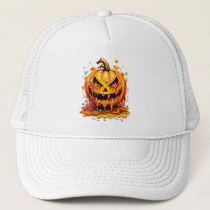 ハロウィーンスプラッシュカラーパンプキン キャップ