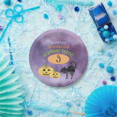 ハロウィーンスプロックの子どもの誕生日パーティー ペーパープレート (パーティー)