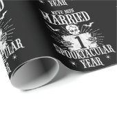 ハロウィーンスプーク結婚タキュラ1周年記念 ラッピングペーパー (ロールコーナー)