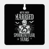 ハロウィーンスプーク結婚タキュラ25周年 メタルオーナメント (裏面)