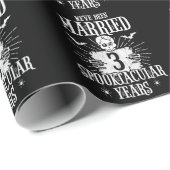 ハロウィーンスプーク結婚タキュラ3周年記念 ラッピングペーパー (ロールコーナー)