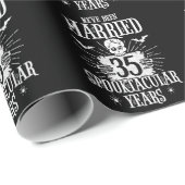 ハロウィーンスプーク結婚タキュラ35周年 ラッピングペーパー (ロールコーナー)