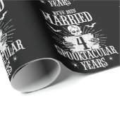 ハロウィーンスプーク結婚タキュラ4周年 ラッピングペーパー (ロールコーナー)