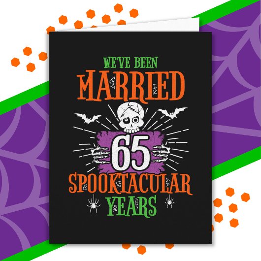 ハロウィーンスプーク結婚タキュラ65周年 カード