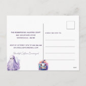 ハロウィーンスポオクタキュラージュウルパーティー シーズンポストカード (裏面)