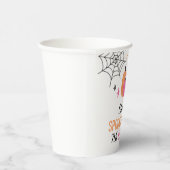 ハロウィーンスポオクタキュラー誕生日ピンクパンプキンス 紙コップ (右)