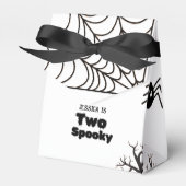 ハロウィーンスポキーワンファースト誕生日パーティー フェイバーボックス (正面サイド)