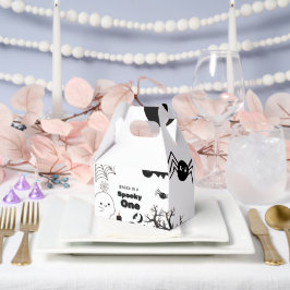 ハロウィーンスポキーワンファースト誕生日パーティー フェイバーボックス