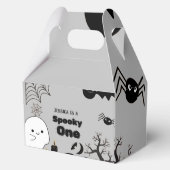 ハロウィーンスポキーワンファースト誕生日パーティー フェイバーボックス (正面)