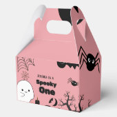 ハロウィーンスポキーワンファースト誕生日パーティー フェイバーボックス (正面)