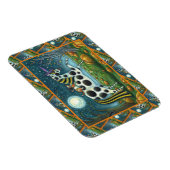 ハロウィーンスポテッドポニー&こうもり猫ファンタジー馬 マグネット (右側)