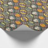 ハロウィーンスマイル ラッピングペーパー (角)