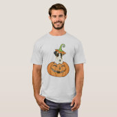 ハロウィーンスムーズキツネテリア Tシャツ (正面フル)