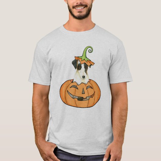 ハロウィーンスムーズキツネテリア Tシャツ (正面)