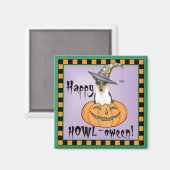 ハロウィーンスムーズコリー マグネット (正面/裏面)
