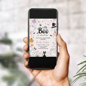 ハロウィーンスモールブーブベイビーシャワー招待状 招待状