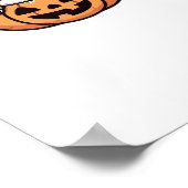 ハロウィーンスロストリックまたはスリープキュートスロスパンプキン ポスター (角)