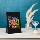 ハロウィーンスロスブー怠惰Tシャツ フォトプラーク (側面)