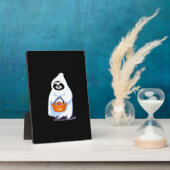 ハロウィーンスロワートデザイン、これは私の人間の衣装 フォトプラーク (側面)