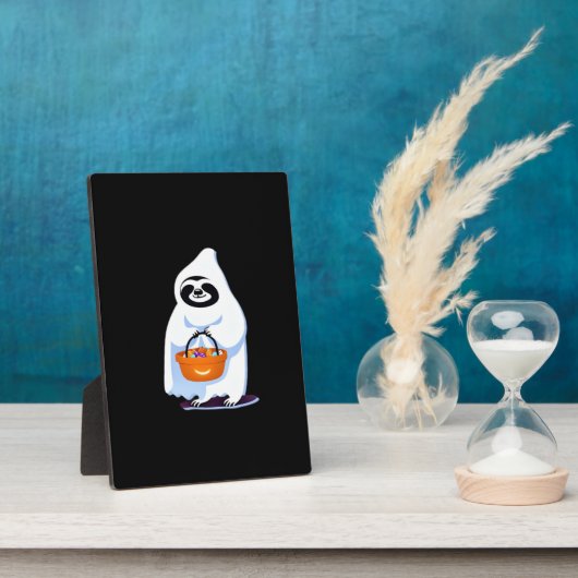 ハロウィーンスロワートデザイン、これは私の人間の衣装 フォトプラーク (側面)