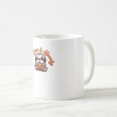 ハロウィーンスロースゆっくり不気味かわいいスロスパンプキン コーヒーマグカップ (正面右)