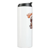 ハロウィーンスロースゆっくり不気味かわいいスロスパンプキン タンブラー (回転左)