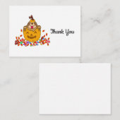 ハロウィーンスロースサンキューカード ノートカード (正面/裏面)