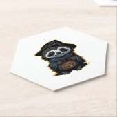 ハロウィーンスロース特大Tシャツ ペーパーコースター (アングル)