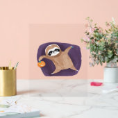 ハロウィーンスロース、カボチャ、こうもり、スパイダー、スパイダーウェブ アクリルサイン (ウェディング)