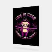 ハロウィーンスロース(ver.1)クラシックTシャツ アクリルサイン (傾斜)