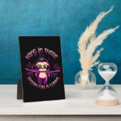 ハロウィーンスロース(ver.1)クラシックTシャツ フォトプラーク (側面)