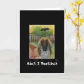 ハロウィーンセレナ カード (黄色い花)