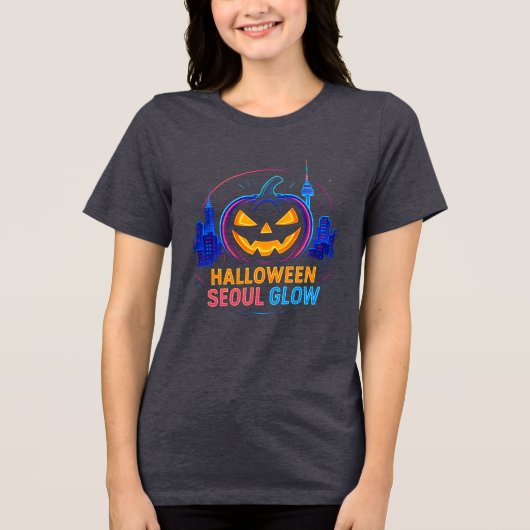 ハロウィーンソウルグロー2025 トライブレンドTシャツ (正面)
