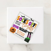 ハロウィーンソックギフトラベルスタッフ フェイバータグ (インサイチュ)