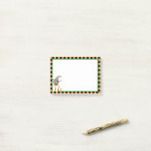 ハロウィーンソフトコートウィートテリア ポストイット (デスク上)