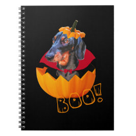 ハロウィーンソーセージ犬カボチャ ノートブック