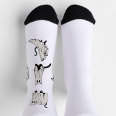 ハロウィーンゾンビゲームコントローラーMummyゲーム値リスト ソックス (上部)