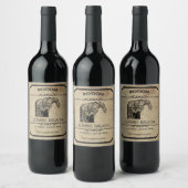 ハロウィーンゾンビブレスアポタリーワインラベル ワインラベル (ボトル)