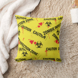 ハロウィーンゾンビ感染ゾーン血に染まった クッション