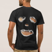 ハロウィーンゾンビ破れた服 Tシャツ (裏面)